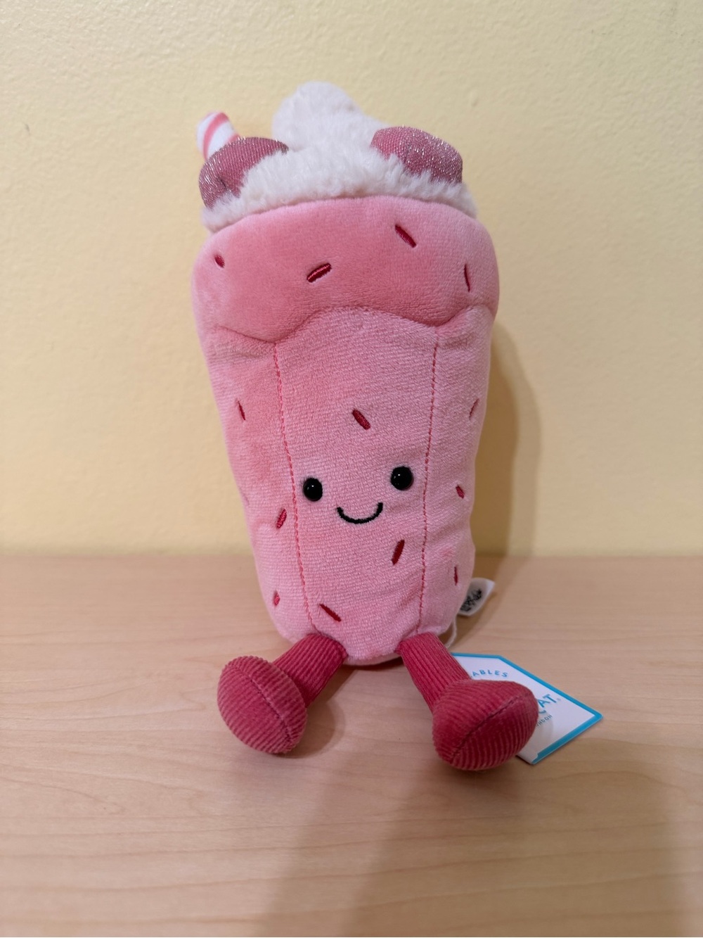 Jellycat exclusive fao nyc diner bubbeca milkshake